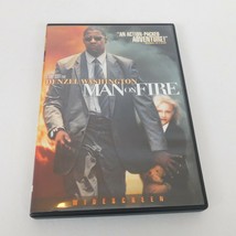Man On Fire Widescreen DVD 2004 20th Century Fox Rated R Denzel Washington - £6.25 GBP