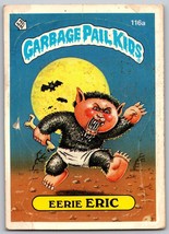 1986 Topps Garbage Pail Kids series 3 Eerie Eric 116a - £3.30 GBP