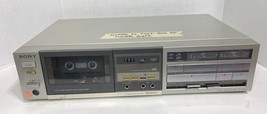 Sony Vintage TC-FX44 Tape Selector Stereo Cassette Deck Player Silver FOR REPAIR - $49.95