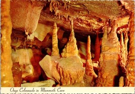 Onyx Colonnade in Mammoth Cave National Park Kentucky Continent Vintage Postcard - £7.51 GBP