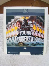 RARE CED VideoDisc Gene Wilder in Young Frankenstein (1974) 20th Century Fox B&amp;W - £20.88 GBP