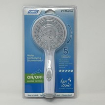 Camco 43711 Shower Head Camping RV Marine Boat White On Off 5 Settings - £15.80 GBP