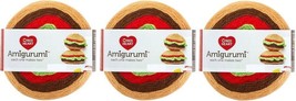 (Pack of 3) Red Heart Amigurumi Yarn-Hamburger - E885-9392 - £17.89 GBP