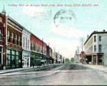 Vtg Carte Postale 1909 Street Vue Borique Rue De Principal Pin Bluff Ar M13 - $45.04