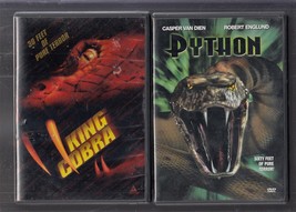 Lot Of 2 - King Cobra and Python - Horror Movie - DVD - £7.98 GBP