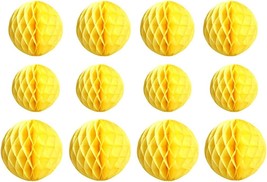 12pcs Party Honeycomb Balls Decorations 4&#39;&#39; 8&#39;&#39; 10&#39;&#39; Honeycomb Ball Flower Tissu - £22.90 GBP