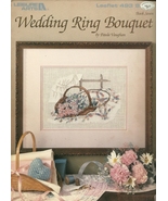 Wedding Ring Bouquet Cross Stitch Embroidery Pattern Leaflet 493 Leisure... - £5.57 GBP