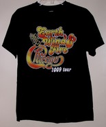 Chicago Band Earth Wind Fire Concert Tour T Shirt Vintage 2009 - £51.95 GBP