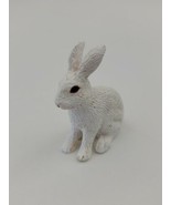 Terra by Battat White Bunny Rabbit 1-1/2&#39;&#39; Tall Farm Animal Figure - £4.69 GBP