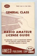 General Class Radio Amateur License Guide Ameco Cat 12-01  - £9.33 GBP