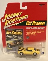 Johnny Lightning 1:64 1/64 Chevrolet Camaro SS 1968 Yellow Hot Rodding NIP - $28.49