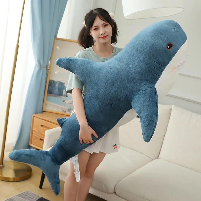 Huggable Big Size Shark Plush speelgoed Reading Pillow - $5.73