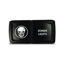 CH4x4 Rocker Switch V2  Zombie Ligths Symbol -  Horizontal - White LED - $16.82