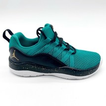 Jordan Deca Fly GP Rio Teal Metallic Gold Black Kids Sneakers 844373 300 - £46.60 GBP