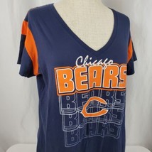 Chicago Bears Women’s T-Shirt XL V-Neck 1st &amp; Fashion Collection NFL Apparel - $15.99