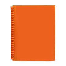 Marbig A4 Refillable 20P Insert Cover Display Book - Orange - $18.63
