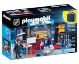 Playmobil NHL Locker Room Play Box, Blue - $46.99