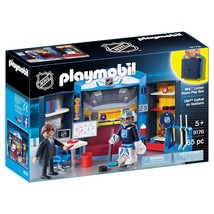 Playmobil NHL Locker Room Play Box, Blue - £43.06 GBP