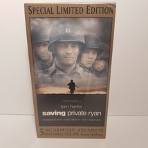 Saving Private Ryan (VHS, 2-Tape Set, Special Limited Edition) New Sealed - £9.89 GBP
