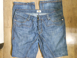 ANTIK DENIM Size 38 Buttonfly Jeans 40 X 34 STYLE MCM2923 100% COTTON MA... - $42.00