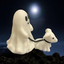 3D printed Ghost Walking Dog Halloween Decor like the TikTok Viral Dog Statue - £15.28 GBP