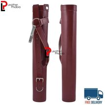 Genuine Leather Archery Arrow Traditional Quiver Adjustable Strap 20-25 ... - $30.89