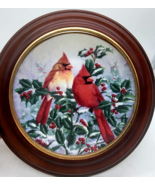 Hamilton Collection Winter&#39;s Splendor A Garden Song with Beautiful Wood ... - $22.00