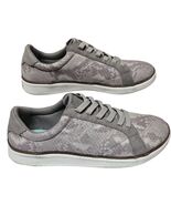 Dr. Scholl's Women's Size 9.5 W Shoes Grey Snakeskin Print Lace Up Sneak... - $24.74