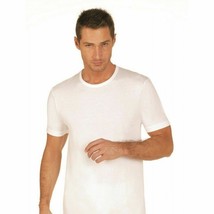 Jersey Intime Hommes T-Shirt Encolure Ronde A Mi Manches Coton Nottingham TM6102 - £6.79 GBP