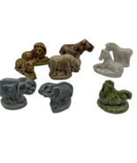 Collectible Wade Red Rose Miniatures Male/Female Animals Lot of 9 (of 10) - €16,21 EUR