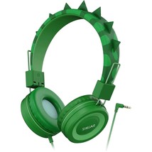 Dinosaur Kids Headphones With Microphone For School, Volume Limiter 85/94Db, Ove - £22.37 GBP