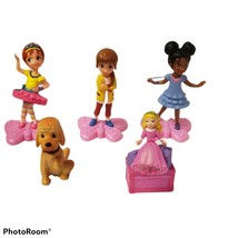 Disney Fancy Nancy Figures Bree, Marabelle Frenchy Grace 5 Piece Set Cake Topper - £10.27 GBP