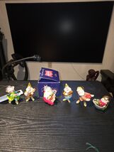 Lot of 6 Grolier Presidents Ed. Snow White &amp; Seven Dwarves Resin Dwarf O... - $68.95