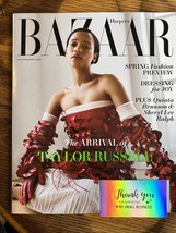 Harper’s Bazaar Magazine Usa February 2023 -Taylor Russell - Dreamers Issue New - £7.77 GBP