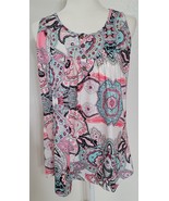 MIROL Flowy Tank Top Sleeveless V Neck Womens Medium NWT - €10,05 EUR