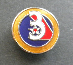 Third Air Force 3rd AF USAF Lapel Pin Badge 3/4 inch - £4.40 GBP