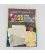MICHAEL JACKSON, OFFICIAL 3-D HOLOGRAPHIC STICKER, LAZER BLAZERS USA 1984 - £10.04 GBP