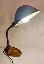Vintage Industrial Gooseneck Adjustable Desk Lamp Art Deco - $116.86