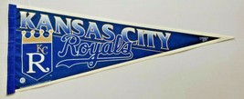 Rare Vintage 1997 MLB Pennant Kansas City Royals WinCraft Sports 12&quot; x 3... - $22.99