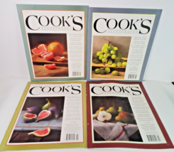 Cook&#39;s Illustrated Magazine 2016  Lot of 4 Cookbooks Foodie Cooking Instruction - £10.08 GBP