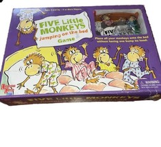 Five Little Monkeys Jumping On The Bed Book 2007 Board Game Missing 2 Tokens - £6.32 GBP