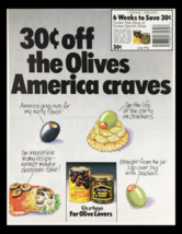 1986 Durkee Ripe and Spanish Olives Circular Coupon Advertisement - $18.95