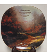 Thomas Kinkade Hanging Plate Heaven On Earth  &quot;LET YOUR LIGHT SO SHINE&quot; ... - $27.15 CAD