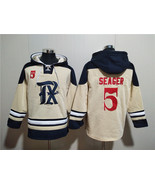 Men&#39;s Texas Rangers #5 Corey Seager Cream Ageless Must-Have Lace-Up Pull... - $75.99