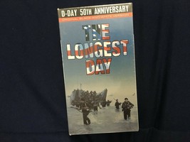 The Longest Day (Vhs, B&amp;W 2-Tape Set) *NEW/SEALED* h1 - £7.83 GBP