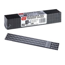 Glazelock GL-H8 Tapered Wedge Shims Black 1-1/2&quot; x 7-3/4&quot; - $44.99+