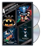 4 Film Favorites: Batman Collection (Batman / Batman Forever / Batman and Robin  - £7.12 GBP