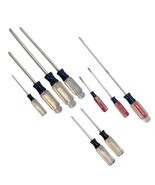 Vintage USA Craftsman Screwdriver Lot Flat Phillips Torx V PR 41297 41248 - $24.99