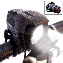 Waterproof 1600 Lumen Rechargeable Mountain Road Bike Headlight, 6400mAh Battery - £96.94 GBP