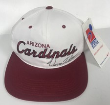 Vince Tobin (d. 2023) Signed Autographed Arizona Cardinals Football Hat - £15.72 GBP